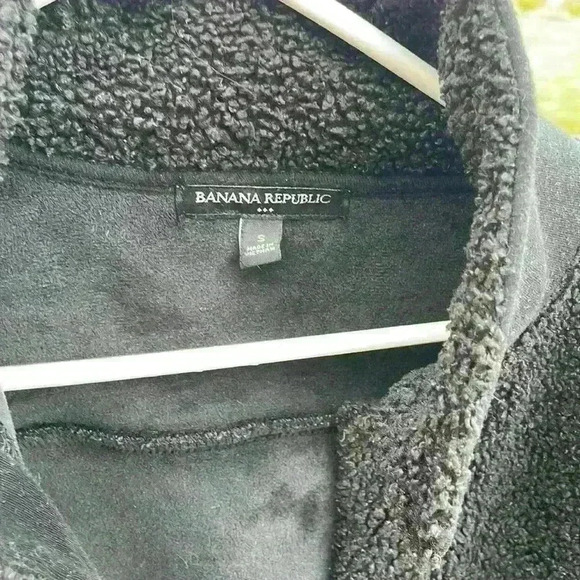 Banana Republic Jacket Teddy Bear Sherpa size small - Picture 4 of 14